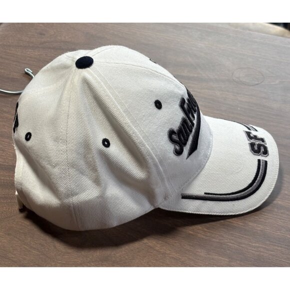 San Francisco Embroidered White Baseball Cap With Adjustable Cap USA Acr… - Picture 7 of 8